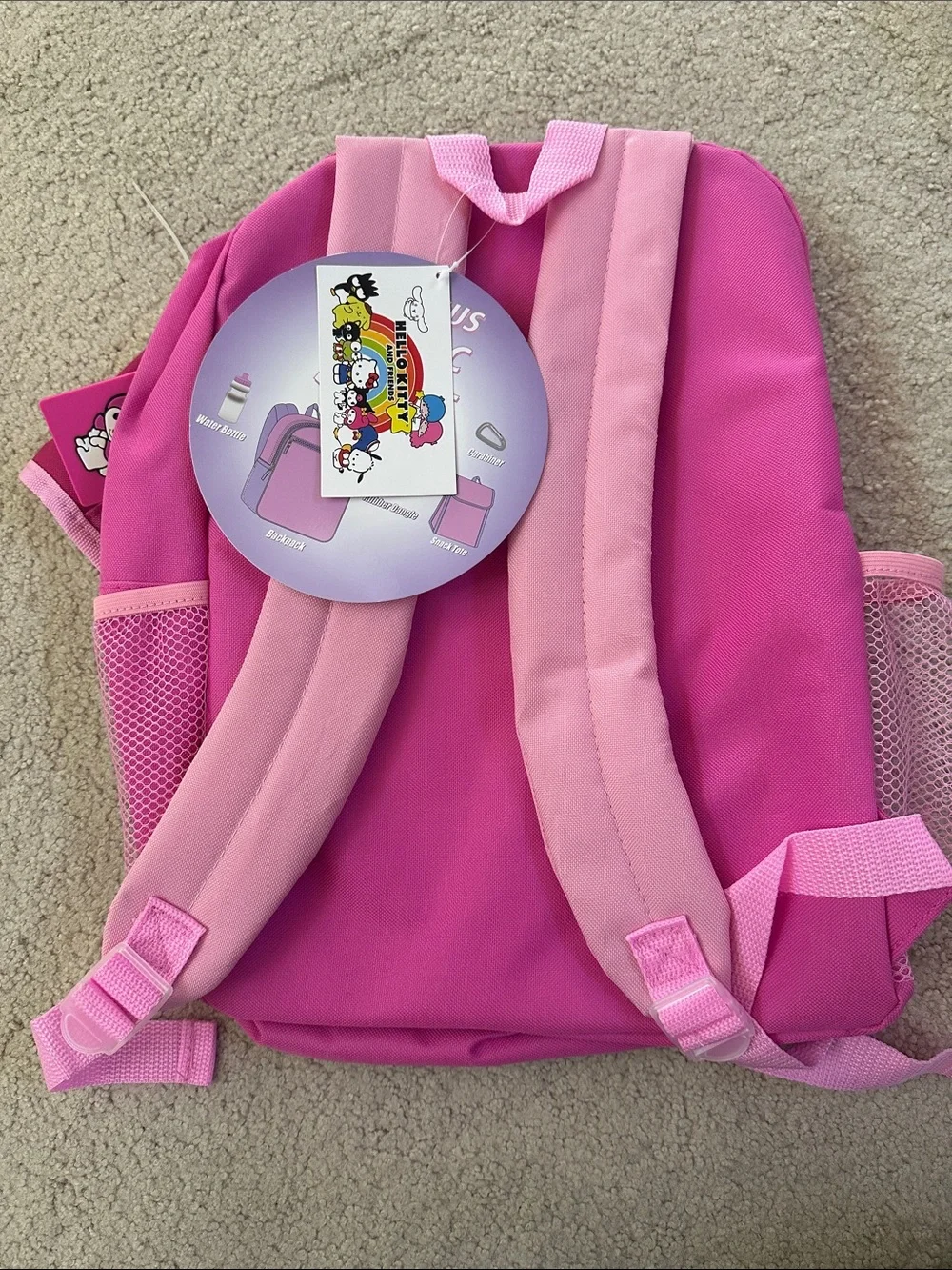 Hello kitty Kids Backpack with lunch bag
